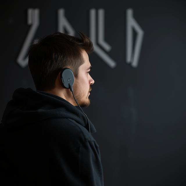 Minimalist tech background with network lines